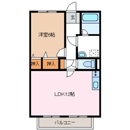 Surplus Twoサンクレストの物件間取画像